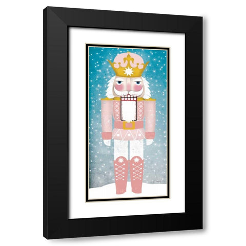 Nutcracker III Blush Black Modern Wood Framed Art Print with Double Matting by Fowler, Ryan