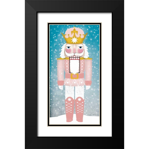Nutcracker III Blush Black Modern Wood Framed Art Print with Double Matting by Fowler, Ryan