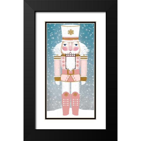 Nutcracker IV Blush Black Modern Wood Framed Art Print with Double Matting by Fowler, Ryan