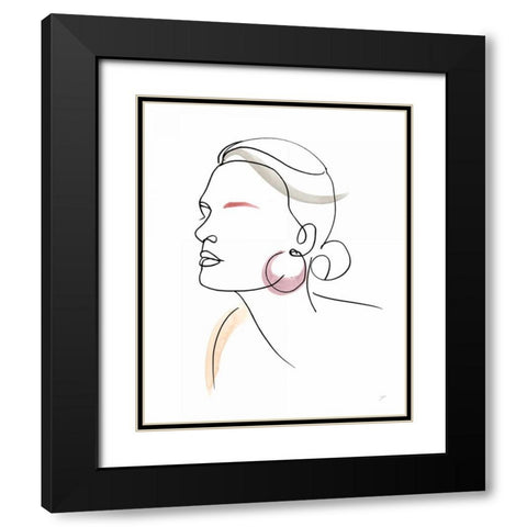 All Dressed Up Black Modern Wood Framed Art Print with Double Matting by Panganiban, Karyn