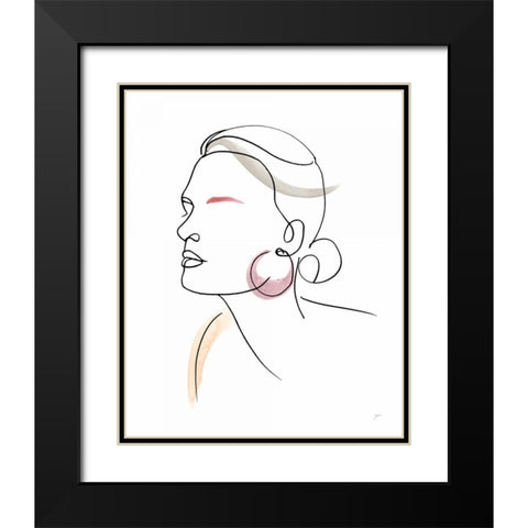 All Dressed Up Black Modern Wood Framed Art Print with Double Matting by Panganiban, Karyn