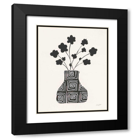 Shadow Vessel II Black Modern Wood Framed Art Print with Double Matting by Prahl, Courtney