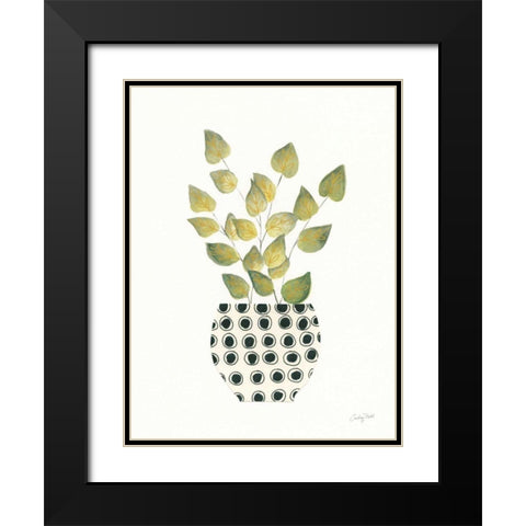 Herb Garden IV Black Modern Wood Framed Art Print with Double Matting by Prahl, Courtney