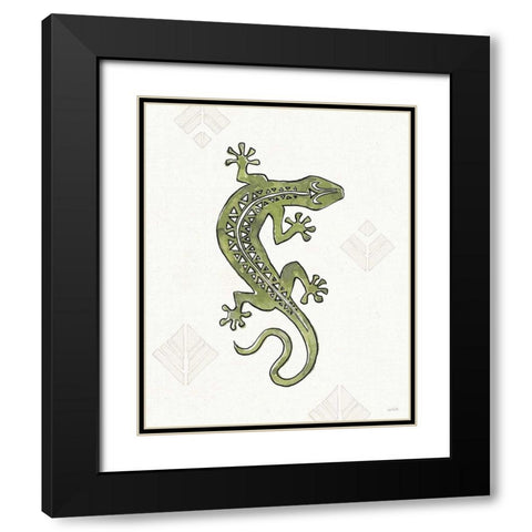 Southwest Flair IV Black Modern Wood Framed Art Print with Double Matting by Tavoletti, Anne