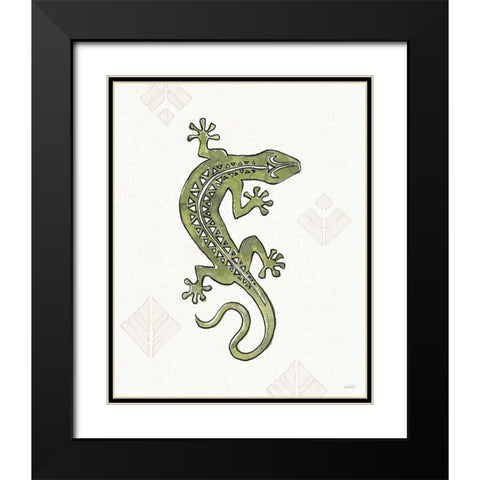 Southwest Flair IV Black Modern Wood Framed Art Print with Double Matting by Tavoletti, Anne