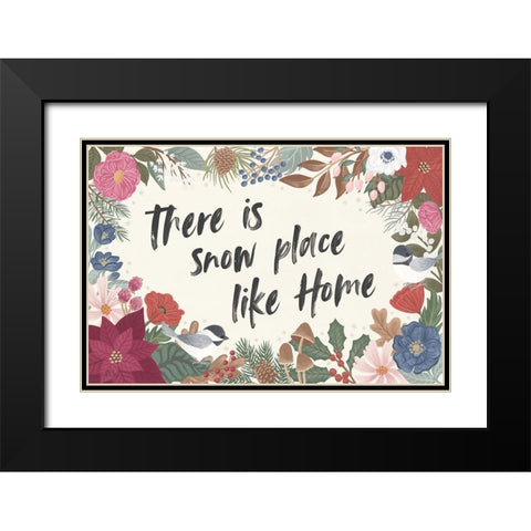 Winter Spirit IV Black Modern Wood Framed Art Print with Double Matting by Marshall, Laura