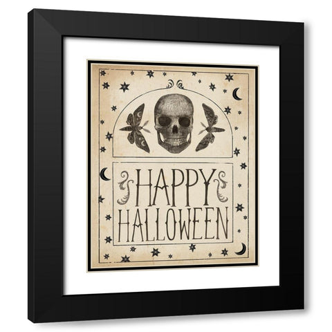 Hocus Pocus II Stars Black Modern Wood Framed Art Print with Double Matting by Miller, Sara Zieve