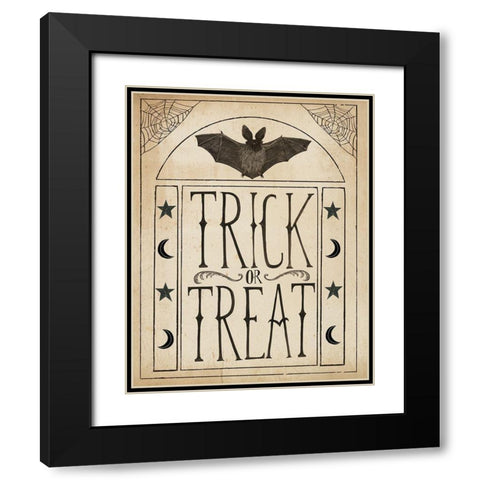 Hocus Pocus IV Stars Black Modern Wood Framed Art Print with Double Matting by Miller, Sara Zieve