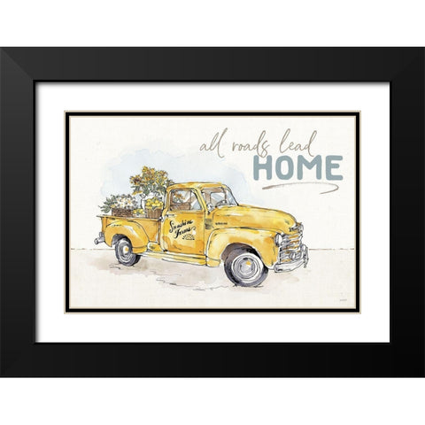 Farmhouse Flea Market I Black Modern Wood Framed Art Print with Double Matting by Tavoletti, Anne