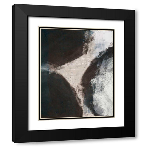 Newgrange Crop Black Modern Wood Framed Art Print with Double Matting by Wild Apple Portfolio