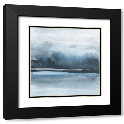 Before Dark I Black Modern Wood Framed Art Print with Double Matting by Paschke, Chris