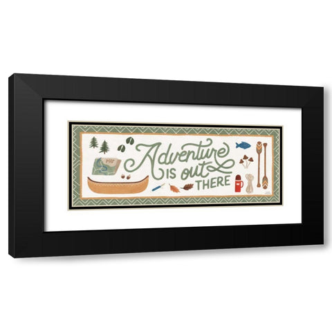 Take a Hike VIII Black Modern Wood Framed Art Print with Double Matting by Marshall, Laura