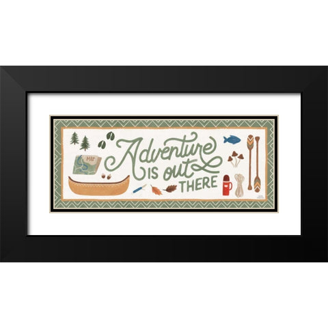 Take a Hike VIII Black Modern Wood Framed Art Print with Double Matting by Marshall, Laura