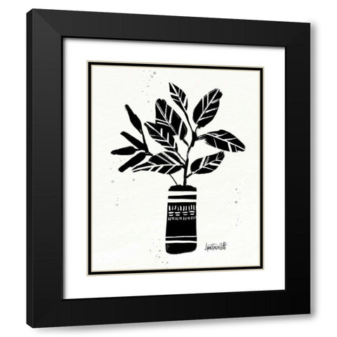 Botanical Sketches VI Black Modern Wood Framed Art Print with Double Matting by Tavoletti, Anne