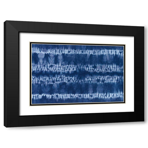 Shiboriscapes I Black Modern Wood Framed Art Print with Double Matting by Urban, Mary