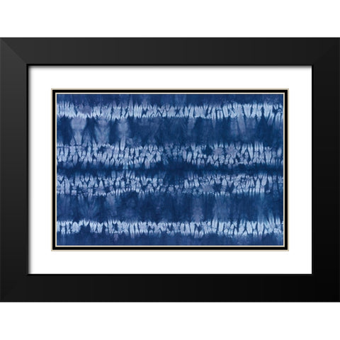 Shiboriscapes I Black Modern Wood Framed Art Print with Double Matting by Urban, Mary