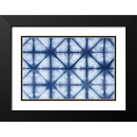 Shiboriscapes II Black Modern Wood Framed Art Print with Double Matting by Urban, Mary