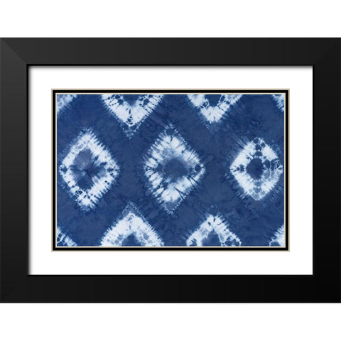 Shiboriscapes III Black Modern Wood Framed Art Print with Double Matting by Urban, Mary