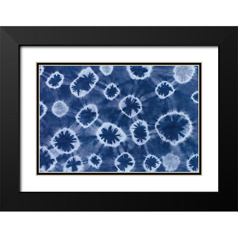 Shiboriscapes IV Black Modern Wood Framed Art Print with Double Matting by Urban, Mary