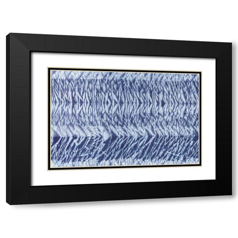 Shiboriscapes V Black Modern Wood Framed Art Print with Double Matting by Urban, Mary