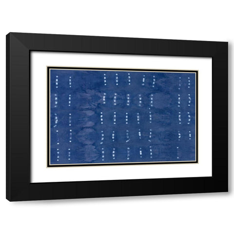 Shiboriscapes VIII Black Modern Wood Framed Art Print with Double Matting by Urban, Mary