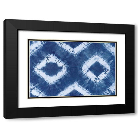 Shiboriscapes IX Black Modern Wood Framed Art Print with Double Matting by Urban, Mary