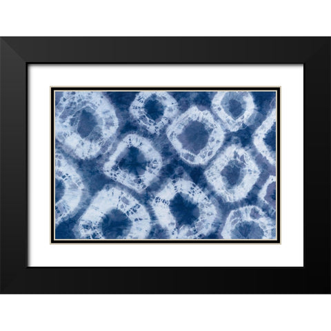 Shiboriscapes XI Black Modern Wood Framed Art Print with Double Matting by Urban, Mary