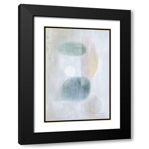 Obscurity I Black Modern Wood Framed Art Print with Double Matting by Nai, Danhui