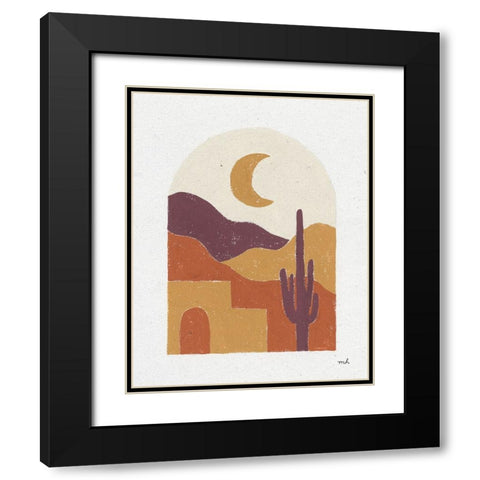 Desert Window I Black Modern Wood Framed Art Print with Double Matting by Hershey, Moira