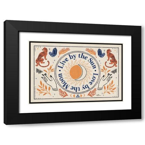 Spooky Symbols VI Light Black Modern Wood Framed Art Print with Double Matting by Penner, Janelle