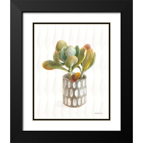 Desert Greenhouse XIV Black Modern Wood Framed Art Print with Double Matting by Nai, Danhui