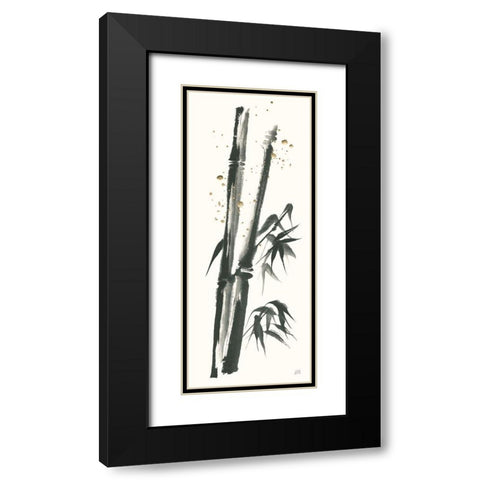 Longevity I Black Modern Wood Framed Art Print with Double Matting by Paschke, Chris