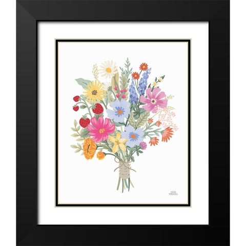 Wild Meadow IV Black Modern Wood Framed Art Print with Double Matting by Marshall, Laura