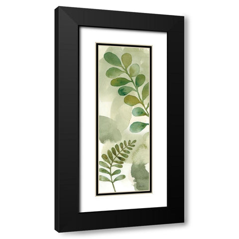 Woodland Walk X Black Modern Wood Framed Art Print with Double Matting by Horn, Laura