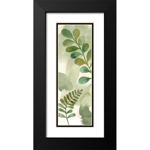 Woodland Walk X Black Modern Wood Framed Art Print with Double Matting by Horn, Laura