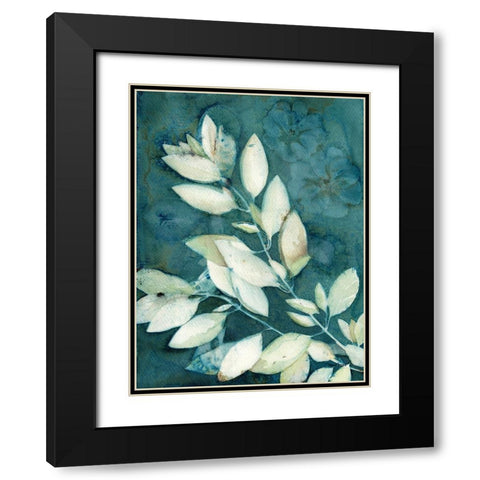 Shower of Gold VI Black Modern Wood Framed Art Print with Double Matting by Ferguson, Kathy