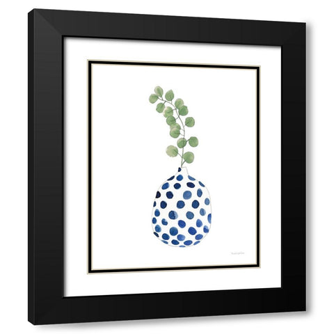 Modern Nature III Black Modern Wood Framed Art Print with Double Matting by Charro, Mercedes Lopez