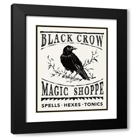 Haunted III Black Modern Wood Framed Art Print with Double Matting by Tavoletti, Anne