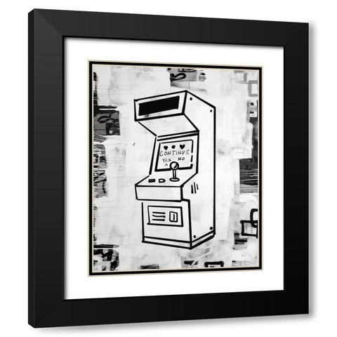 Arcade II Black Modern Wood Framed Art Print with Double Matting by Youngstrom, Kent