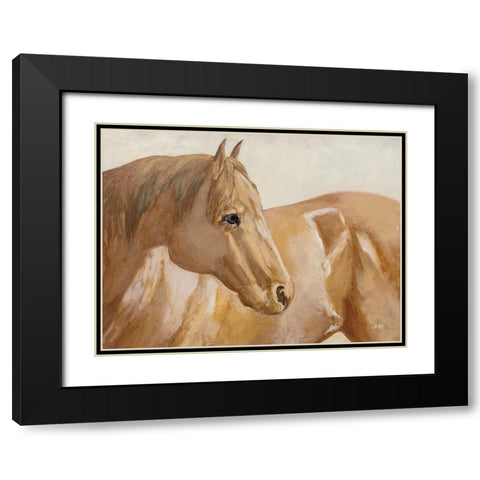 Morning Ride I Black Modern Wood Framed Art Print with Double Matting by Purinton, Julia