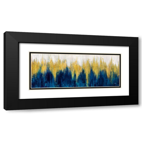 Glimmer II Black Modern Wood Framed Art Print with Double Matting by Purinton, Julia