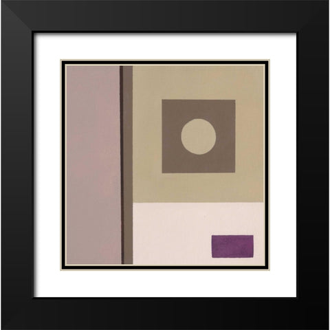 Barrel and Bin D Black Modern Wood Framed Art Print with Double Matting by Bannister, Cory