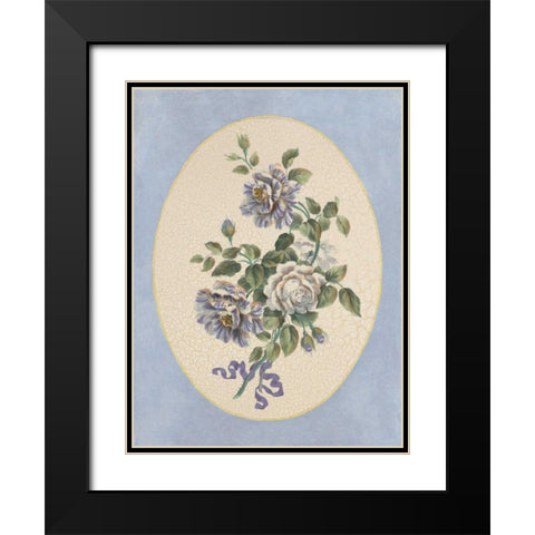 Mayfield Ovals I Black Modern Wood Framed Art Print with Double Matting by Mayfield, Josiah