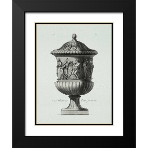 Elements of Style I Black Modern Wood Framed Art Print with Double Matting by Chilton, Sarah E