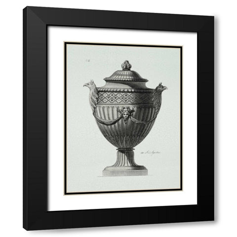 Elements of Style II Black Modern Wood Framed Art Print with Double Matting by Chilton, Sarah E