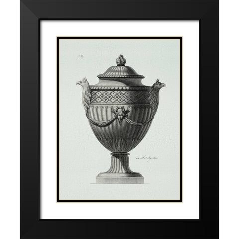 Elements of Style II Black Modern Wood Framed Art Print with Double Matting by Chilton, Sarah E