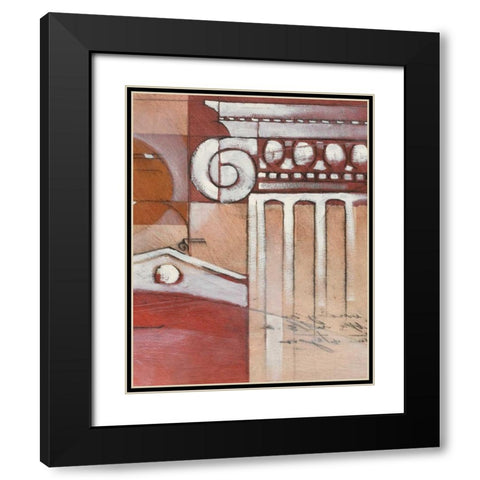 Palatine Drawings II Black Modern Wood Framed Art Print with Double Matting by Chilton, Sarah E