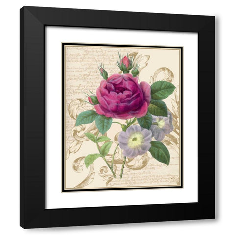 Bloomsbury II Black Modern Wood Framed Art Print with Double Matting by Nicole, Lily