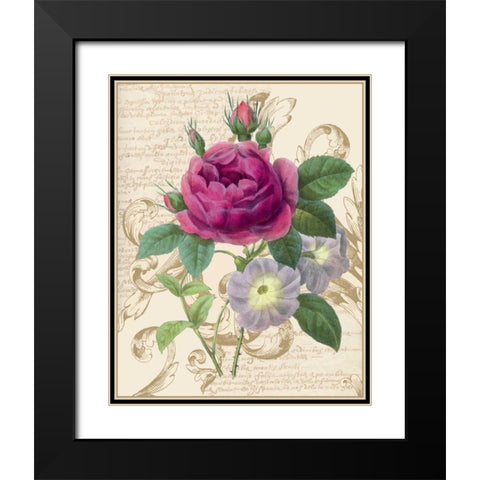 Bloomsbury II Black Modern Wood Framed Art Print with Double Matting by Nicole, Lily