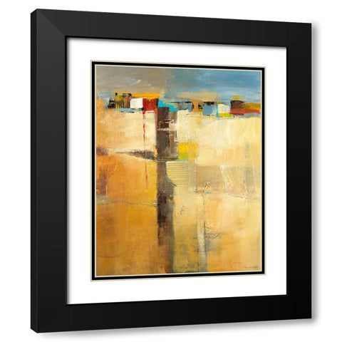 Siesta I Black Modern Wood Framed Art Print with Double Matting by Danckaert, Bea